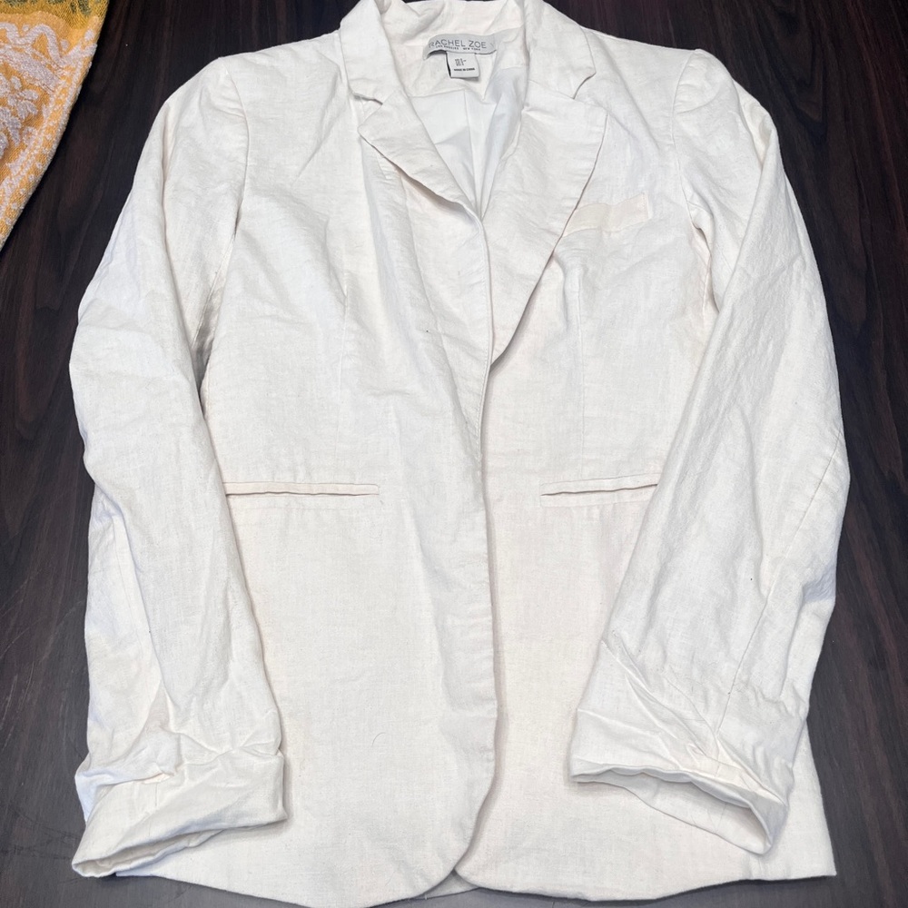 Rachel Zoe Cream Blazer